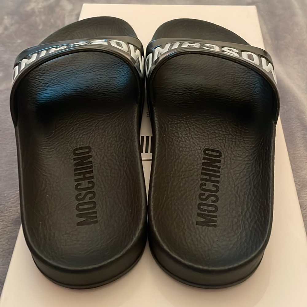 MOSCHINO LOGO SLIDES SIZE 35 - Picture 5 of 5